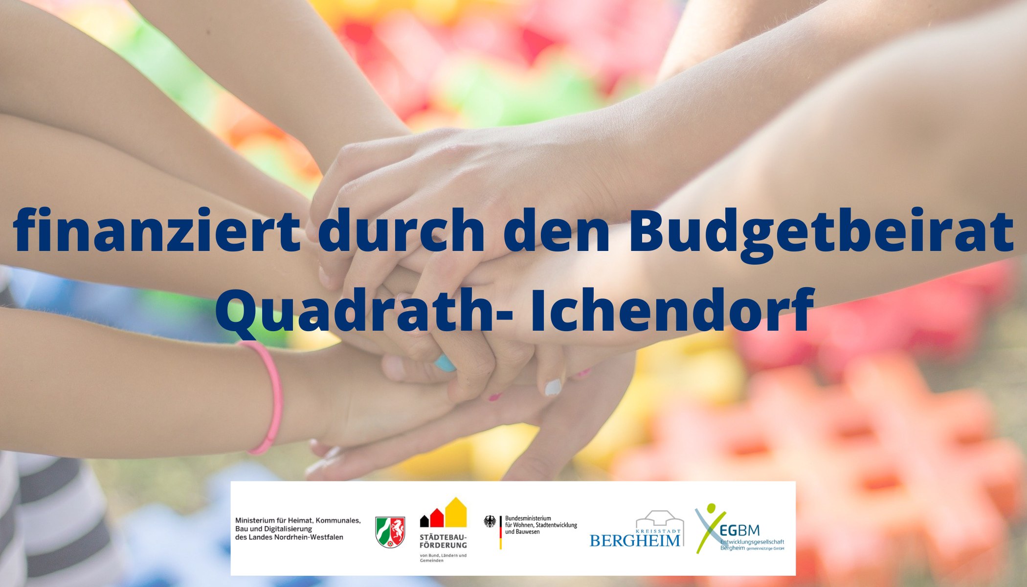 2024 Budgetbeirat Sticker Förderung unterstützt