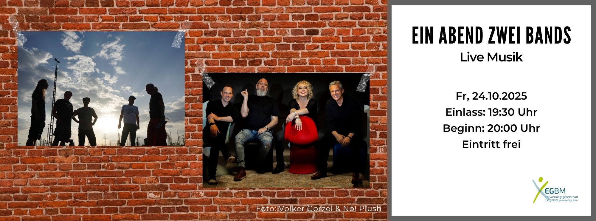 2025.10.24 Ein Abend Zwei Bands RAKETE RAKETE No Plush